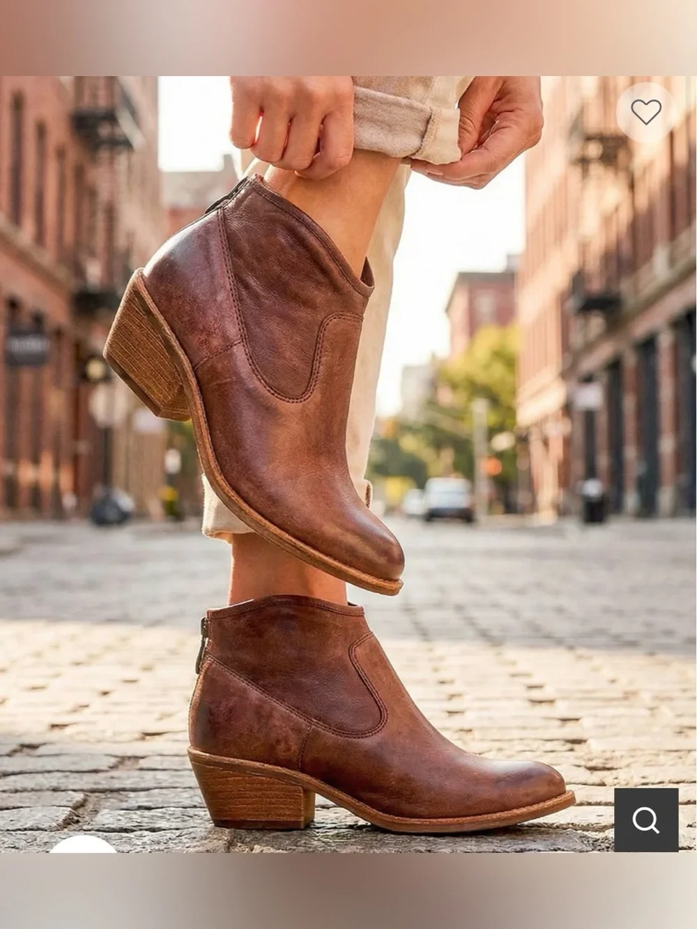 Sofft Aisley Ankle Booties size 6M boots leather